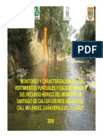 Informe Monitore Rio Cali Aguacatal Cañaveralejo Melendez