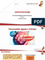 Pancreatitis Aguda y Cronica, Diabetes Mettilus e Hiperglucemia