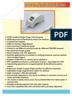 USB Fingerprint Scanner for Aadhaar Authentication