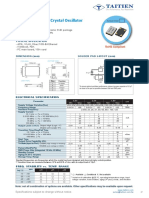 7.0 X 5.0 MM SMD Crystal Oscillator: OC Type