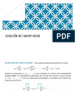 Tema 5 Ecuaciones de Cauchy-Euler