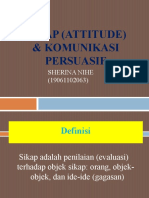 Sikap dan Komunikasi Persuasif