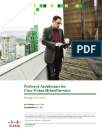 Preferred Architecture For Cisco Webex Hybrid Services: Design Overview