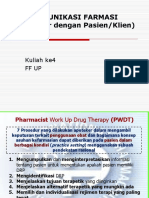 PC Materi 4 PWDT & Komunikasi Farmasi DLM Pratek PC 28 Maret 2020