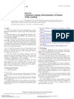 Determination of External Loading Characteristics of Plastic Pipe by Parallel-Plate Loading