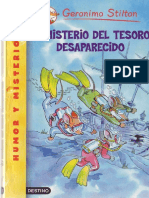 10 - El Misterio Del Tesoro Desaparecido - Geronimo Stilton