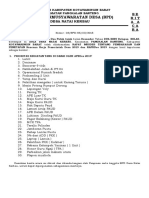 Berita Acara Musdes 2019