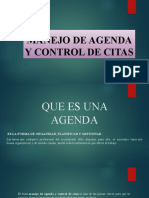 Manejo de Agenda y Control de Citas