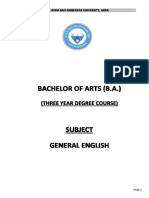 B.A. (General English)
