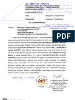 Notis Kebankrapan Mohd Najib Bin HJ Abd Razak