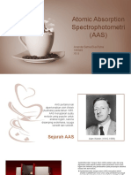 Atomic Absorption Spectrophotometri (AAS) : Ananda Satria Eka Putra 186949 XII.8