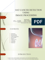 B9 - Throat Cancer Detection Using Image Processing