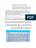 PTS AGAMA (Berbakti Kepada Kedua Orang Tua Dan Guru)