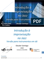 Introdução à Improvisação No Jazz- 2020- Glauber SANTIAGO