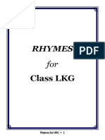 Fun rhymes and songs for lower kg students