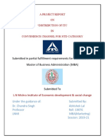 Project Report Itc Abhishek Lal