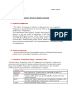 A. Historical Background: Module 4: American Regime Literature