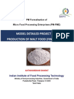 Production of Malt Food
