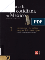 Historia de La Vida Cotidiana en México I