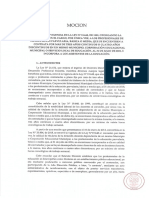 Mocion Titularidad Profesores y Asistentes de La Educación Boletín 14450-04