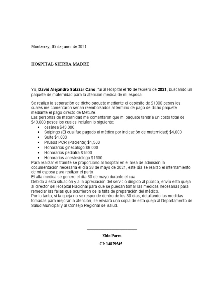 ejemplo-de-carta-de-reclamo-a-un-hospital-pdf