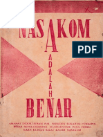 Nasakom Adalah Benar - Sukarno