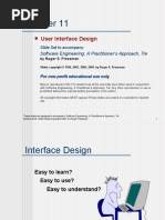 User Interface Design: Software Engineering: A Practitioner's Approach, 7/e