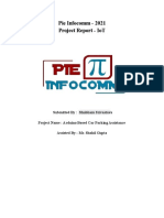 Project Report For Arduino Based Car Parking Assistance