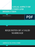 Medico - Legal Aspect of Marital Union
