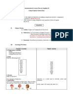 Contextualized Lesson Plan in English III