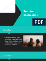 Tourism Motivation