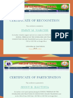 Blue Illustrated Appreciation Certificate