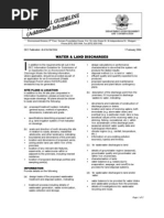 Tech Guide for Env Permit Water & Land Discharges