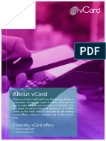 VCard Customer Brochure