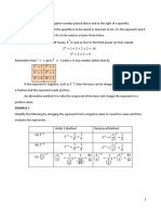 Powers and Exponents