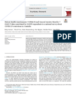 Psychiatry Research: Ruby Stocker, Thach Tran, Karin Hammarberg, Hau Nguyen, Heather Rowe, Jane Fisher