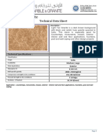 Technical Data - Ligth Tan Marble