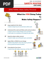 Safety Campaign Poster Topic 2 - Zero Harm (Eng)