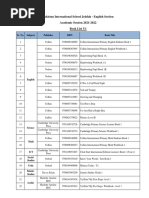 Y1 2021 Book List