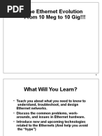 Ethernet Evolution