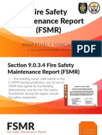 Fire Safety Maintenance Report (FSMR) : Sinsp Ethel C Margaha