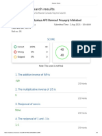 Getting Top Marks: NAVYANSH's Math Test Results