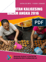 Kecamatan Kaligesing Dalam Angka 2016