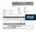 UCN Fibrenet PVT LTD: Invoice