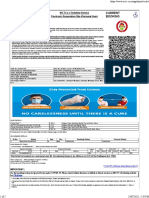 Current Booking Current Booking: Irctcs E-Ticketing Service Electronic Reservation Slip (Personal User)