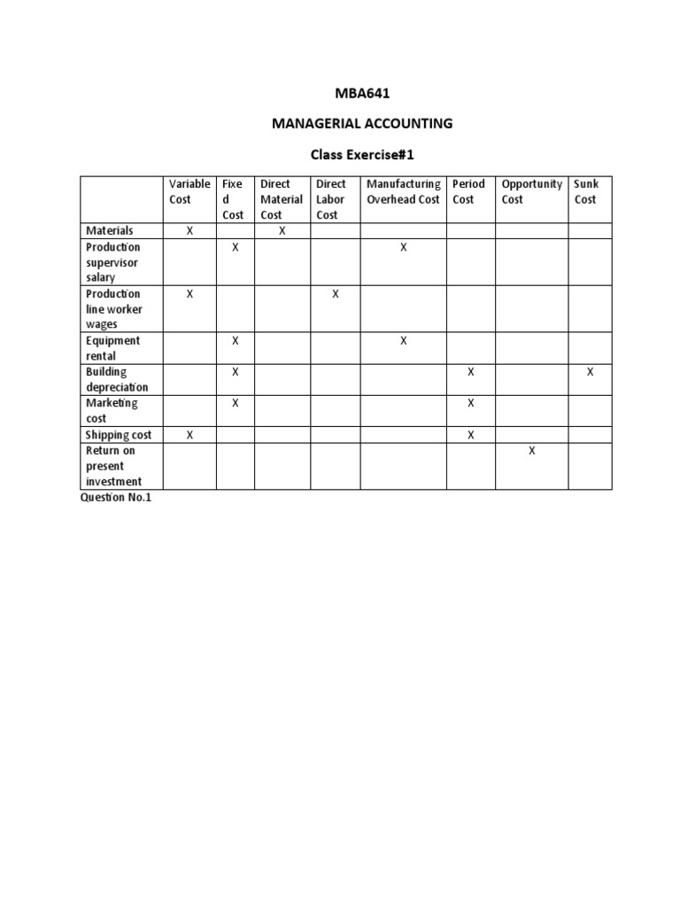 Managerial Accounting Cost Analysis | PDF | Cost | Accounting