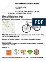 Free Learn-To-Bike Classes in Seward!
