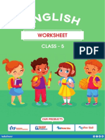 English Worksheet-4