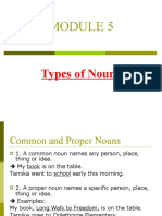 8 Types of Nouns