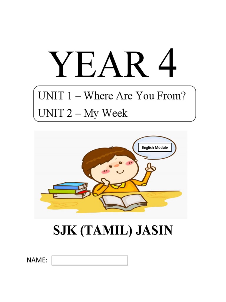 Bi Module Year 4 Pdf Paragraph English Language